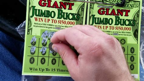 <strong>Lotto</strong> Scratch-Off Odds, Prizes, Jackpots & Winners. . Georgia jumbo bucks lotto